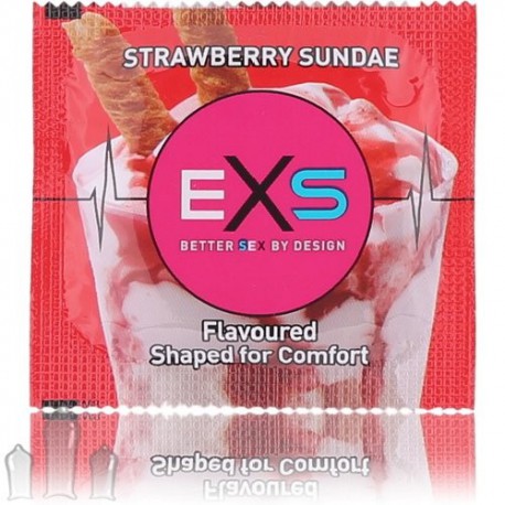 EXS Strawberry prezervatīvi