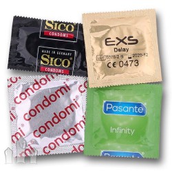 Aizkavējošu prezervatīvu komplekts (24 gab.)
