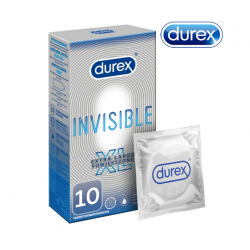 Prezervatīvi Durex Invisible XL 10 gab.