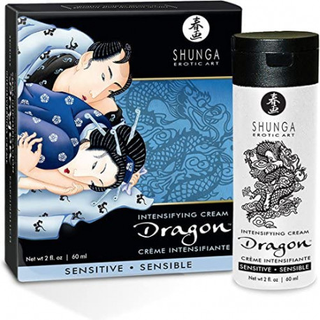 Shunga Dragon Sensitive стимулирующий крем для пар