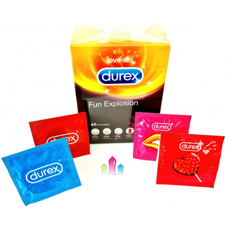 Durex Fun Mix 40 gab