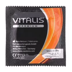 Vitalis Ribbed prezervatīvi