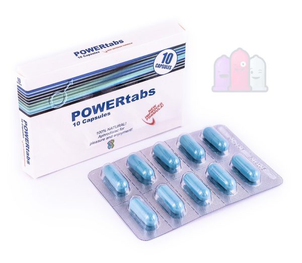 Power tabs 10 шт Афродизиаки 1 POWERtabs 10 gab