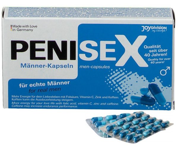 Penisex 40 шт Афродизиаки 1 Penisex kapsulės erekcijai 40 vnt.