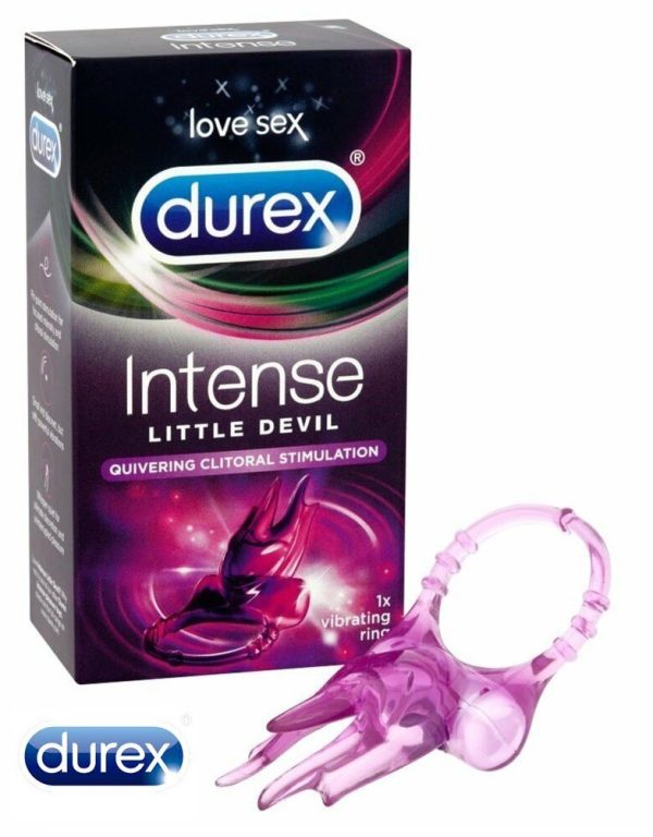 Durex Intense Little Devill Кольца и насадки 1 Durex Intense Little Devil vibrējošs dzimumlocekļa gredzens