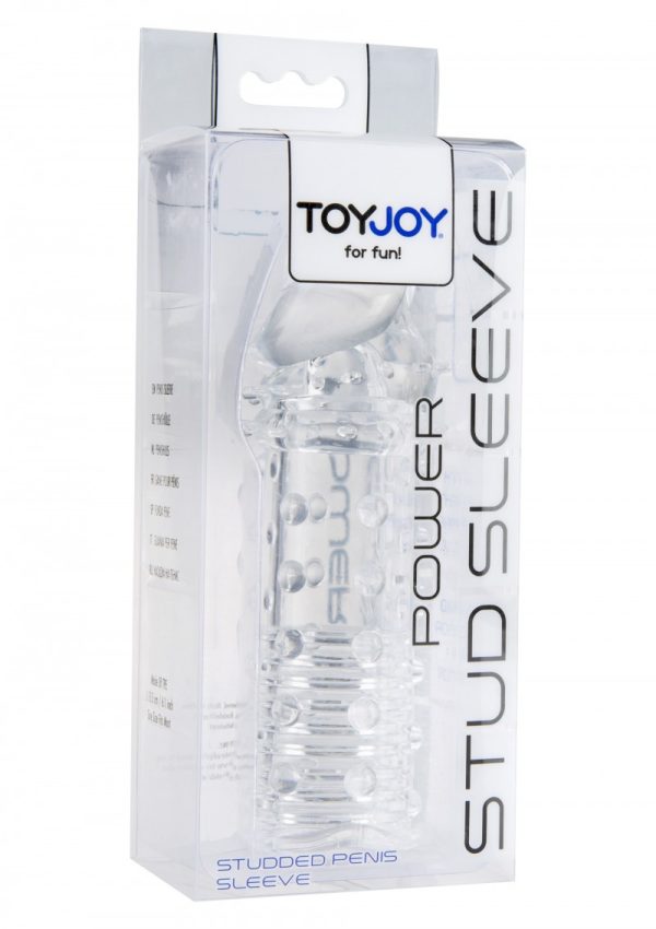 Toyjoy Power Stud Sleeve Кольца и насадки 1 Toyjoy Power Stud Sleeve peņa uzmava