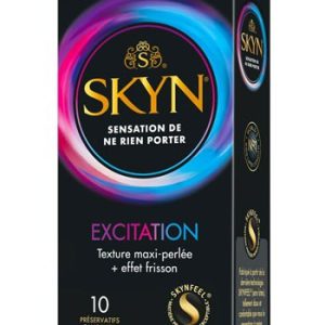SKYN Excitation 10 шт. Презервативы skyn excitation 10 gab. kastīte