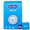 Durex Natural 24 шт. Презервативы Durex Natural 24 gab.
