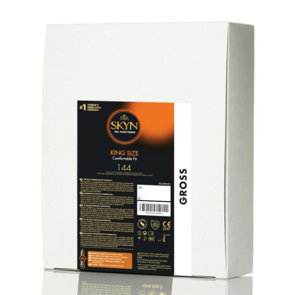 Skyn Large 144 шт. Презервативы Prezervatīvi Skyn Large 144 gab. iepakojums