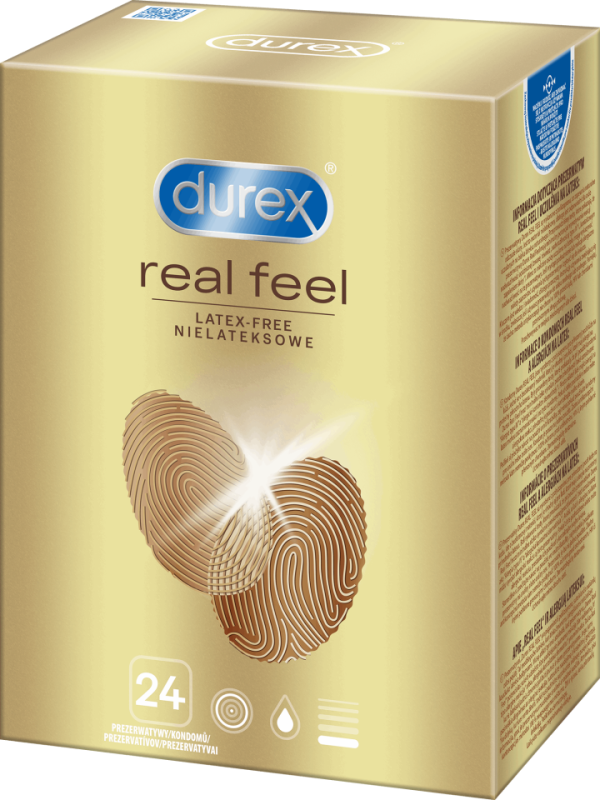 Durex Real Feel 24 шт. Каталог товаров Durex Real Feel 24 gab.