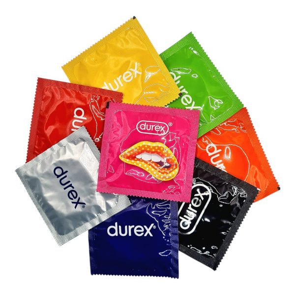 Fantastic prezervatīvu komplekts 100 gab. Durex Fantastic 100 vnt. prezervatyvų rinkinys