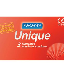 Unique 3 gab. pasante prezervatīvi 1 Pasante Unique 3 vnt.
