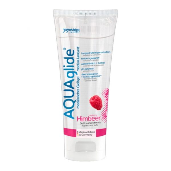 Raspberry 100 ml lubrikanti Aquaglide Raspberry 100 ml
