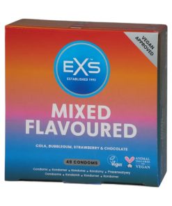 Mixed Flavoured 48 gab. exs prezervatīvi EXS Mixed Flavoured 48 vnt.