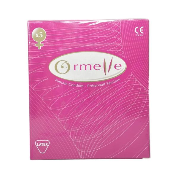 Ormelle Female Condom 5 gab. sieviešu prezervatīvi Ormelle Female Condom 5 vnt.prezervatyvų dėžutė