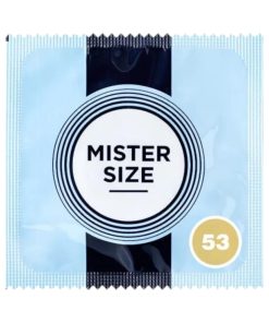 53 mm prezervatīvi Mister Size 53 mm prezervatyvai