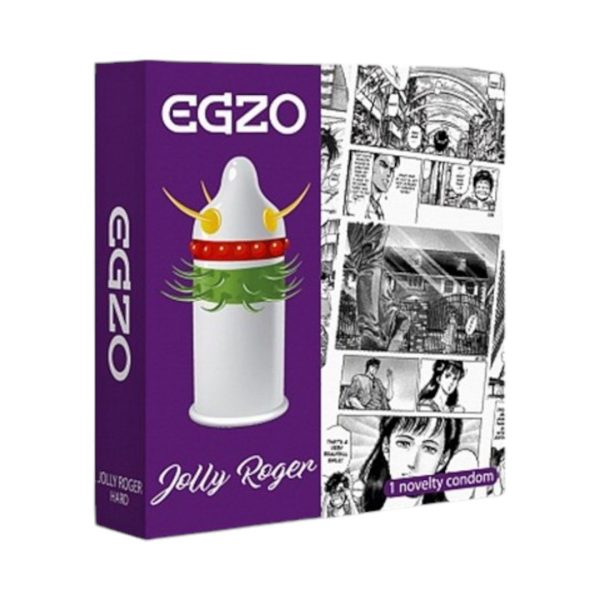 Jolly Roger egzo prezervatīvi 1 Egzo Jolly Roger prezervatyvai