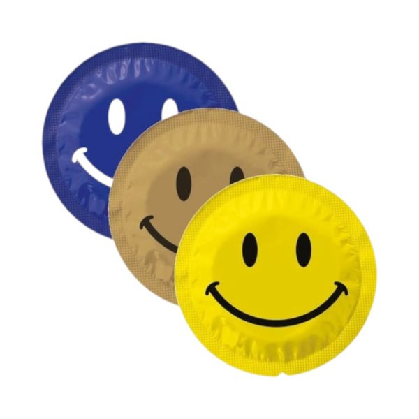 Smiley Face exs prezervatīvi EXS Smiley Face prezervatyvai