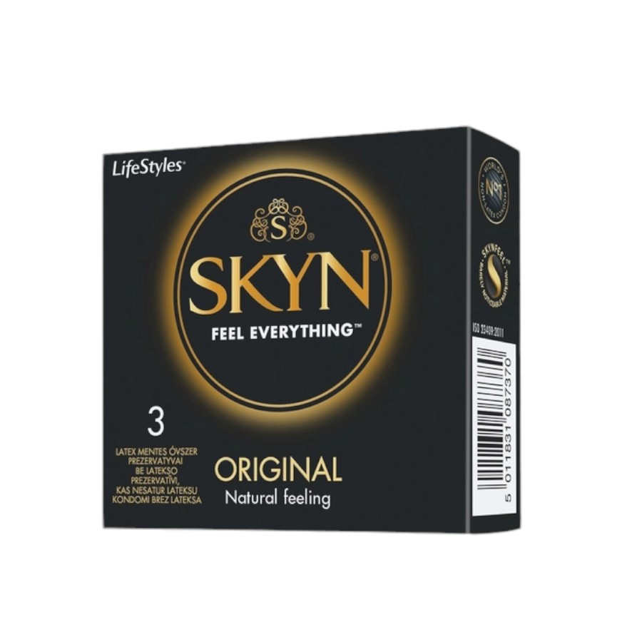 Original 3 gab. skyn prezervatīvi SKYn Original 3 шт.