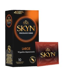 Large 10 gab. skyn prezervatīvi Skyn Large 10