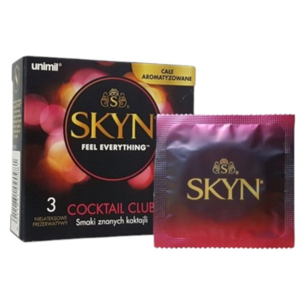SKYN Cocktail Club 3 gab. skyn prezervatīvi SKYN Cocktail Club 3 vnt.