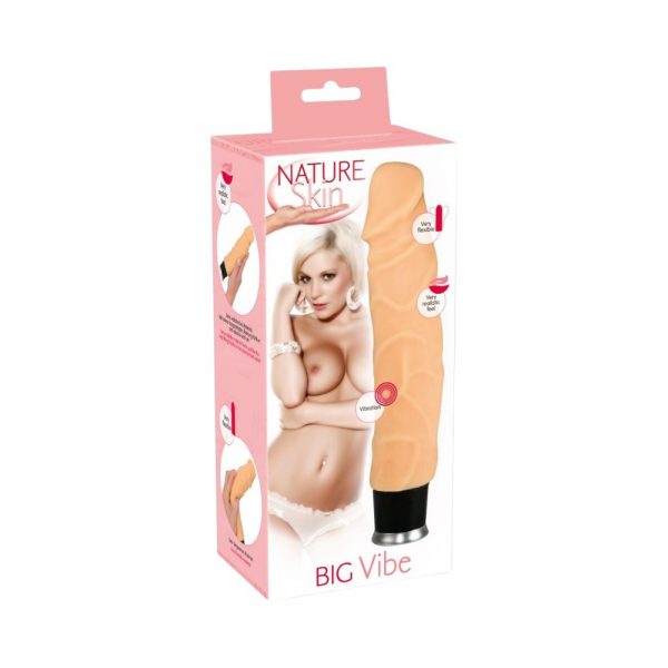 Big Vibe reālistiskie vibratori 1 Nature Skin Big Vibe vibratorius
