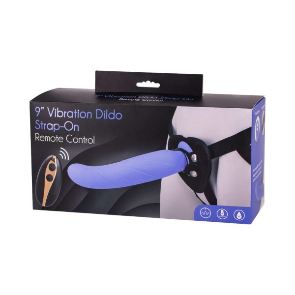 Remote Control Vibration Dildo 9 Strap-On dildo, fallo imitatori 1 Remote Control Vibration Dildo 9 Strap-On