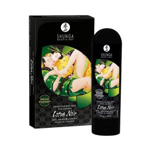 Shunga Lotus Noir stimulējošie krēmi sievietēm 2 SHUNGA LOTUS NOIR stimuliuojantis gelis