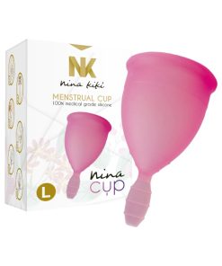 Nina Cup Menstrual L higiēnas līdzekļi Nina Cup Menstrual L menstruacijų taurelė