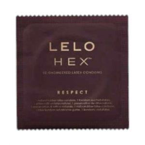 Hex Respect XL lelo hex prezervatīvi Lelo Hex Respect XL prezervatyvai