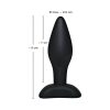 Black Velvets Silicone Butt Plug Small