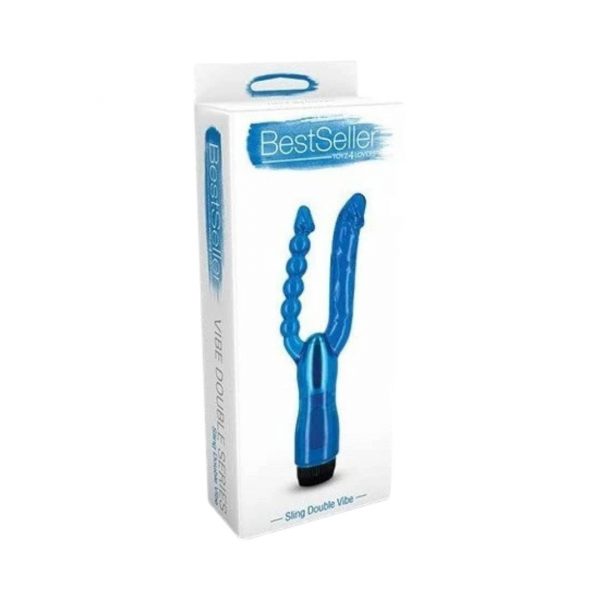 BestSeller Sling Double Vibrator dubultie vibratori 1 Bestseller Sling Double Vibrator dvigubas vibratorius