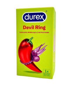 Devil Ring vibrējošie dzimumlocekļa gredzeni Durex Devil Ring penio žiedas