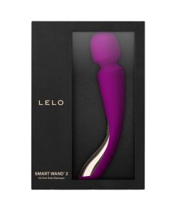 Smart Wand 2 Medium Deep Rose masētāji Lelo Smart Wand 2 Medium Deep Rose masažuoklis