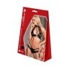 Allure Mesh Halter & Shorts Set apatiniai