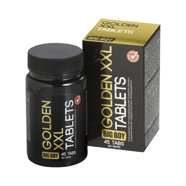 XXL Tabletts 45 gab. afrodiziaki Big Boy Golden XXL Tabletts 45 vnt maisto papildas