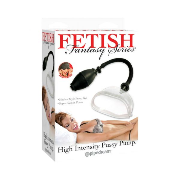 High Intensity Pussy Pump klitora un maksts pumpīši 1 Fetish Fantasy High Intensity Pussy Pump makšties pompa