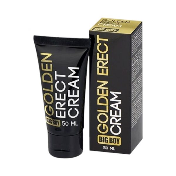 Erect Cream 50 ml krēmi erekcijas stiprināšanai Big Boy Golden Erect Cream 50 ml kremas vyrams