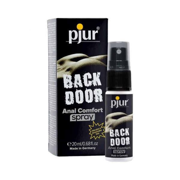 Back Door Anal Comfort Spray 20 ml anālie krēmi, aerosoli Pjur Back Door Anal Comfort Spray 20 ml analinis purškiklis