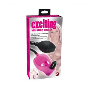 EXCITING vibrating sucker klitora un maksts pumpīši 1 EXCITING vibrating sucker vaginos pompa