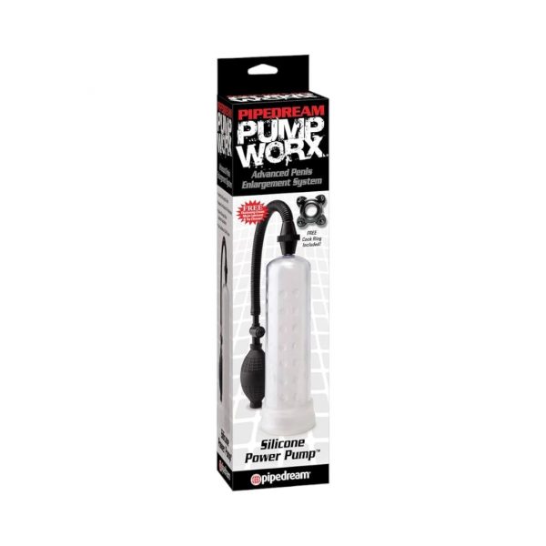 Silicone Power Pump dzimumlocekļa pompas 1 Pump Worx Silicone Power Pump penio pompa