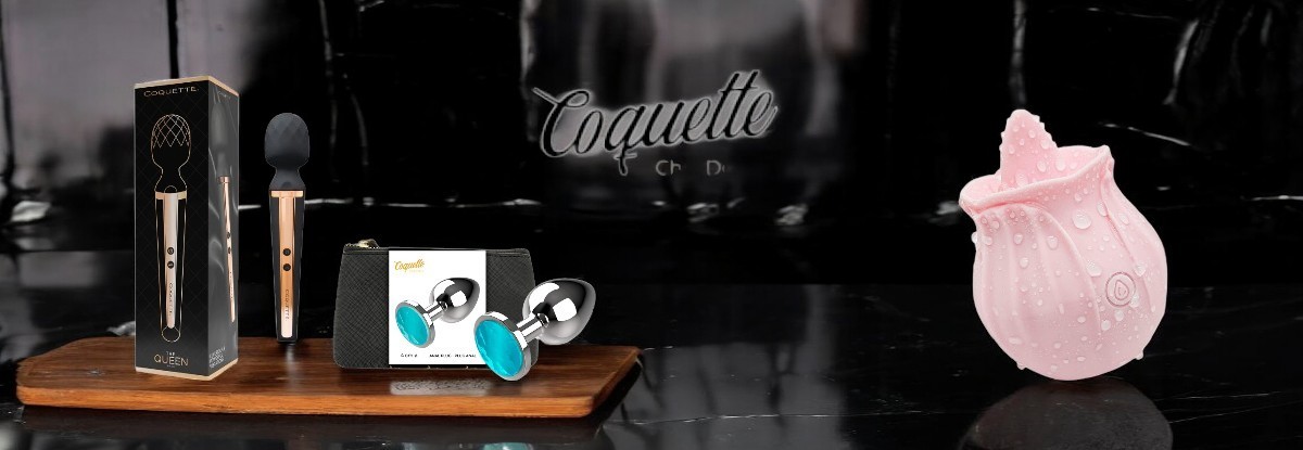 Coquette Anal Plug Medium anālie aizbāžņi 1 Coquette prekės ženklo puslapio iliustracija