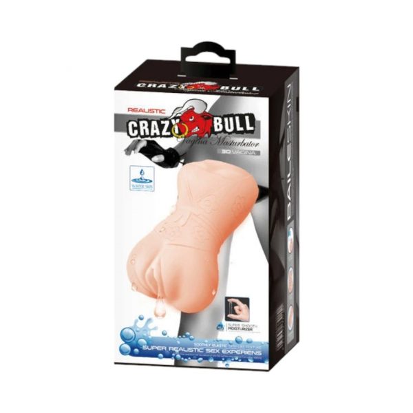 3D Vagina kabatas vagīnas 1 Crazy Bull 3D Vagina masturbatorius