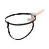 Fetish Submissive Double Strap-On dildo su reguliuojamais diržais