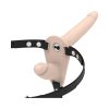 Fetish Submissive Double Strap-On dviejų galų dildo
