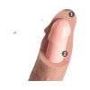 King Cock Elite Dual Density Nr.8 dvigubo tankio dildo
