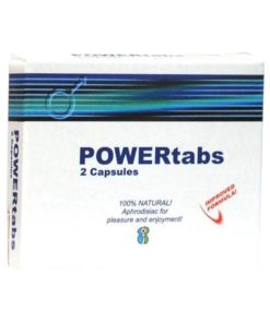 POWERtabs 2 gab. afrodiziaki POWERtabs 2 vnt. maisto papildas