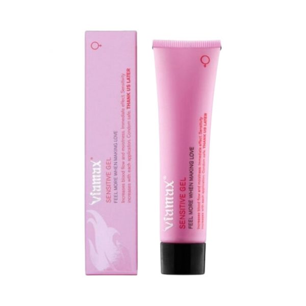 Viamax Sensitive Gel 15 ml stimulējošie krēmi sievietēm 5 Viamax Sensitive Gel 50 ml stimuliuojantis gelis