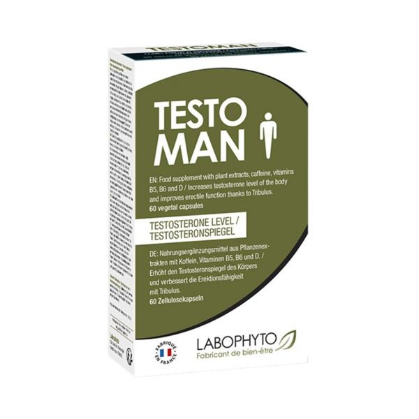 Testo Man 60 kaps. afrodiziaki Labophyto Testo Man 60 kaps. maisto papildas