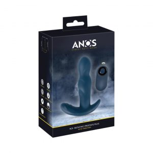 RC Rotating Prostate Plug with Vibration anālie rotaļlietas 1 Anos RC Rotating Prostate Plug with Vibration vibruojantis analinis kaištis